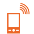 Icon for mobile UHF terminal