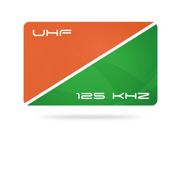 CCT - Badges ISO bi-fréquences HYBRID 125 kHz + UHF