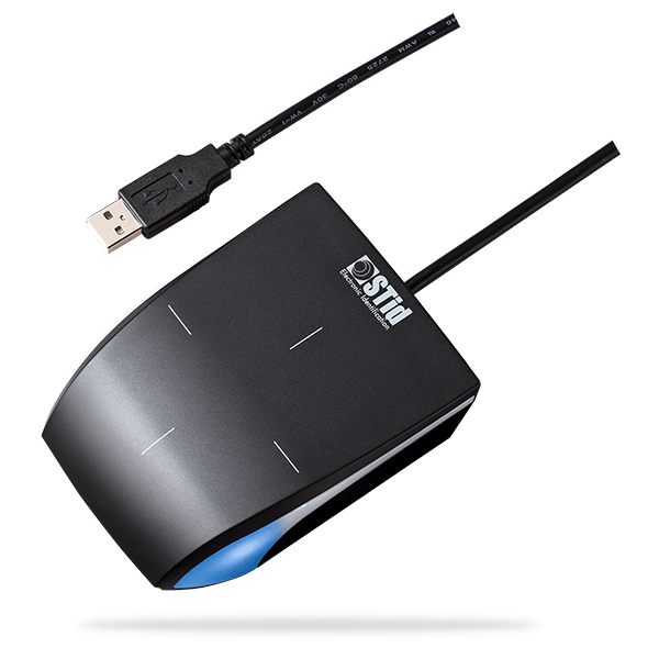 ARC-H - Lecteurs de bureau WEDGE avec émulation clavier 13,56 MHz DESFire® EV3